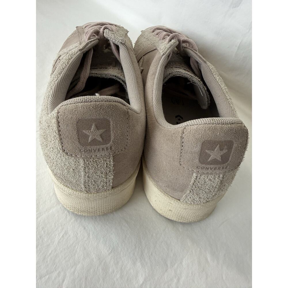 Converse Pro Leather Suede Low Grey Pink Sneakers Men's Size 14 / Women's 15.5 - Picture 7 of 10